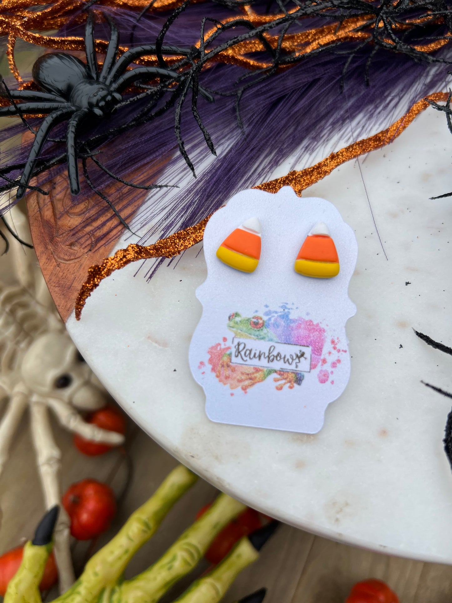 Candy Corn Studs