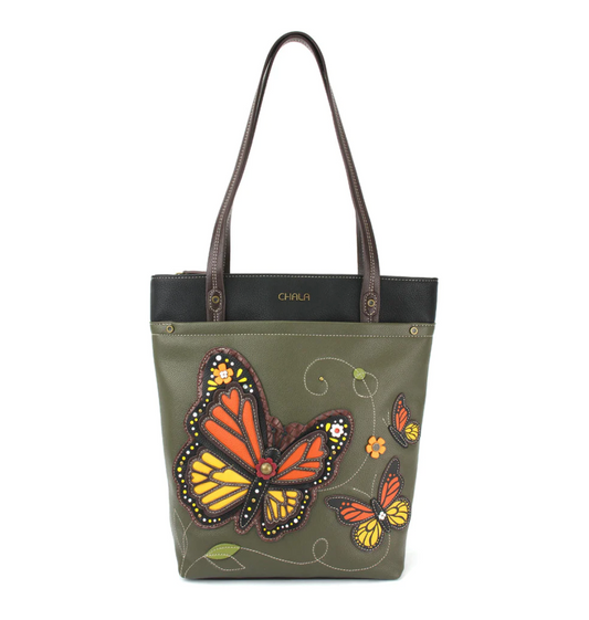 Deluxe Everyday Tote, Monarch Butterfly