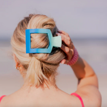 Load image into Gallery viewer, Teleties Square Flat Clips, Poolside
