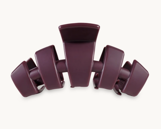 Teleties Hair Clip, Burgundy Bliss