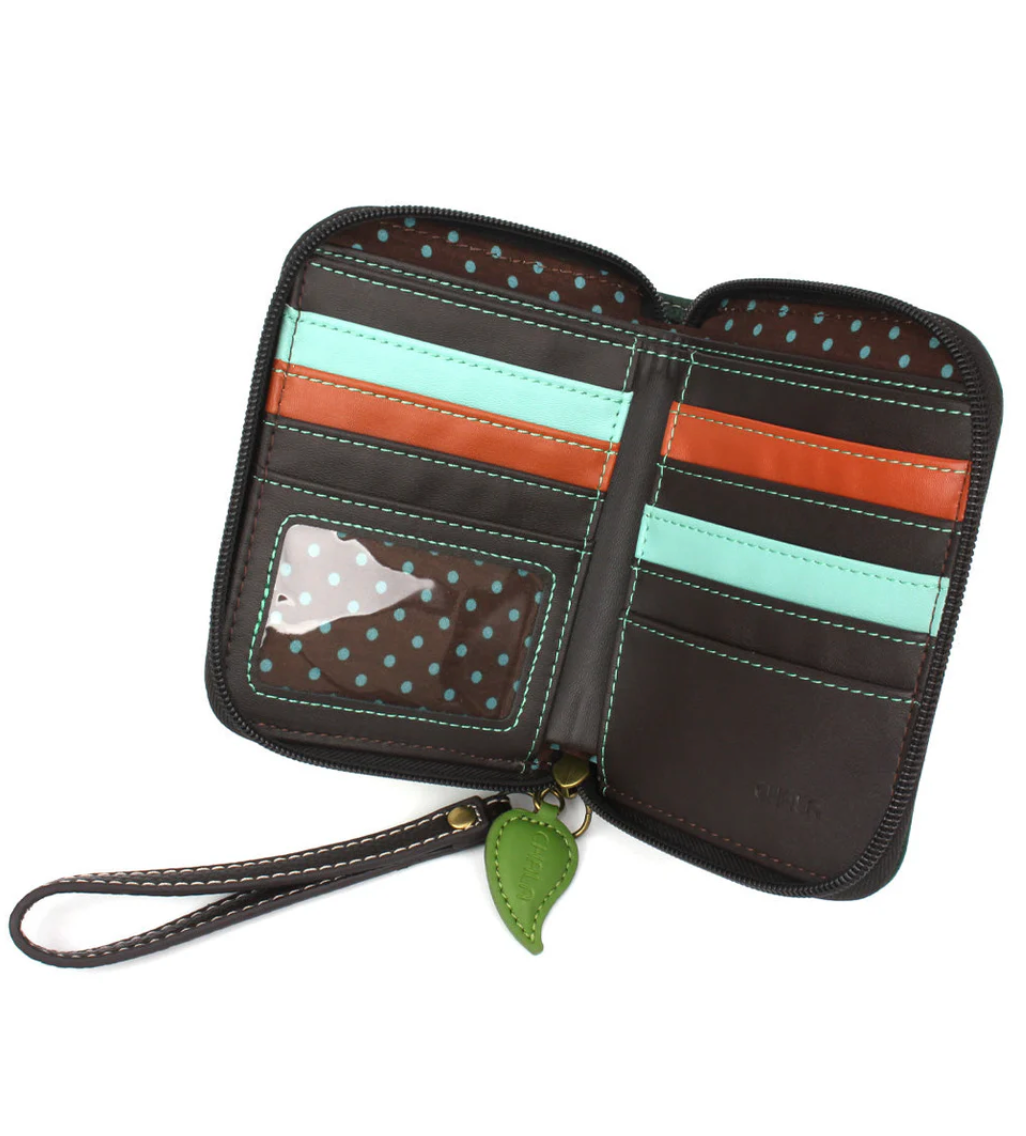 Zip Around Wallet, Lily Frog