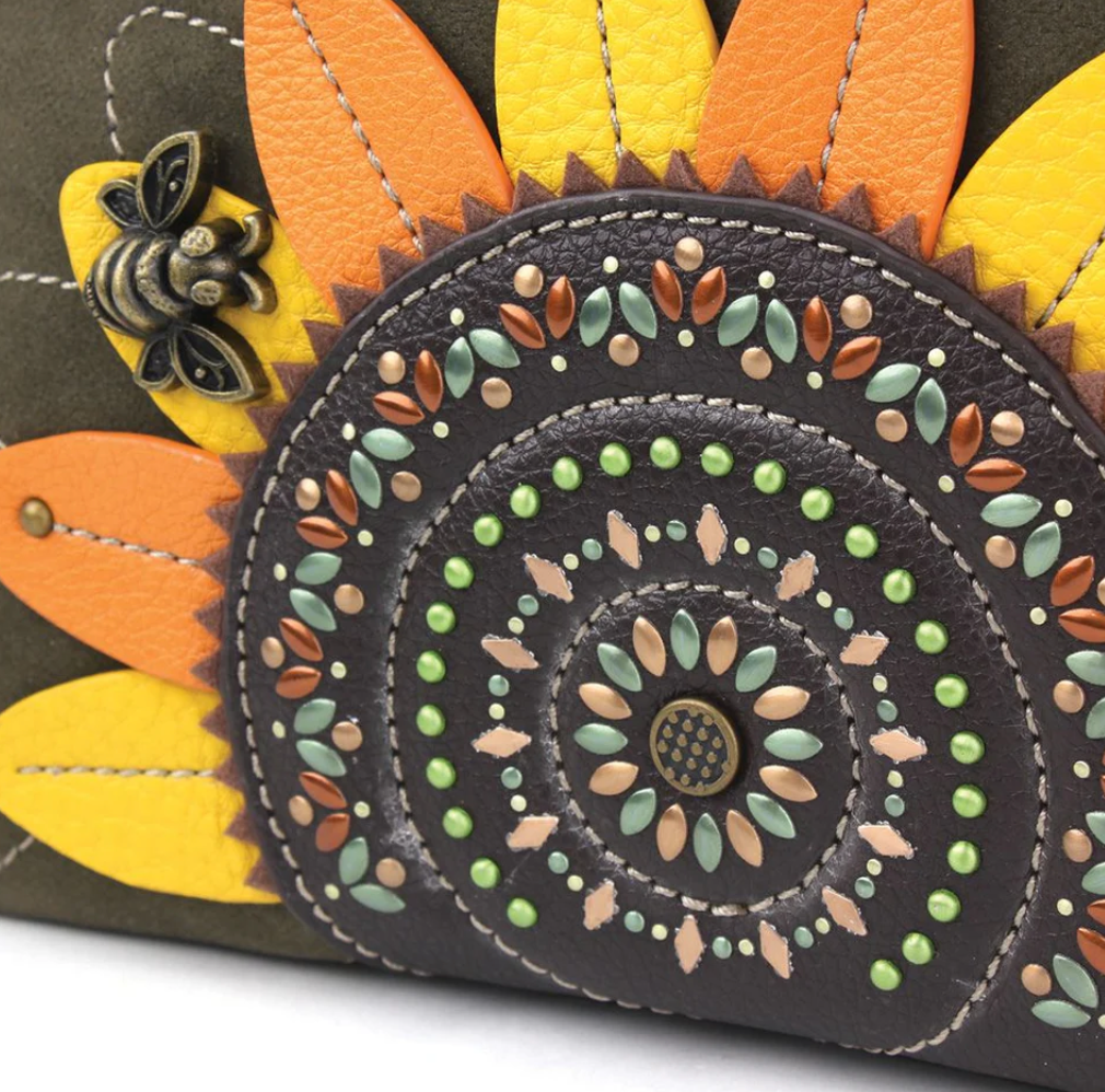 Dazzled Mini Crossbody, Sunflower