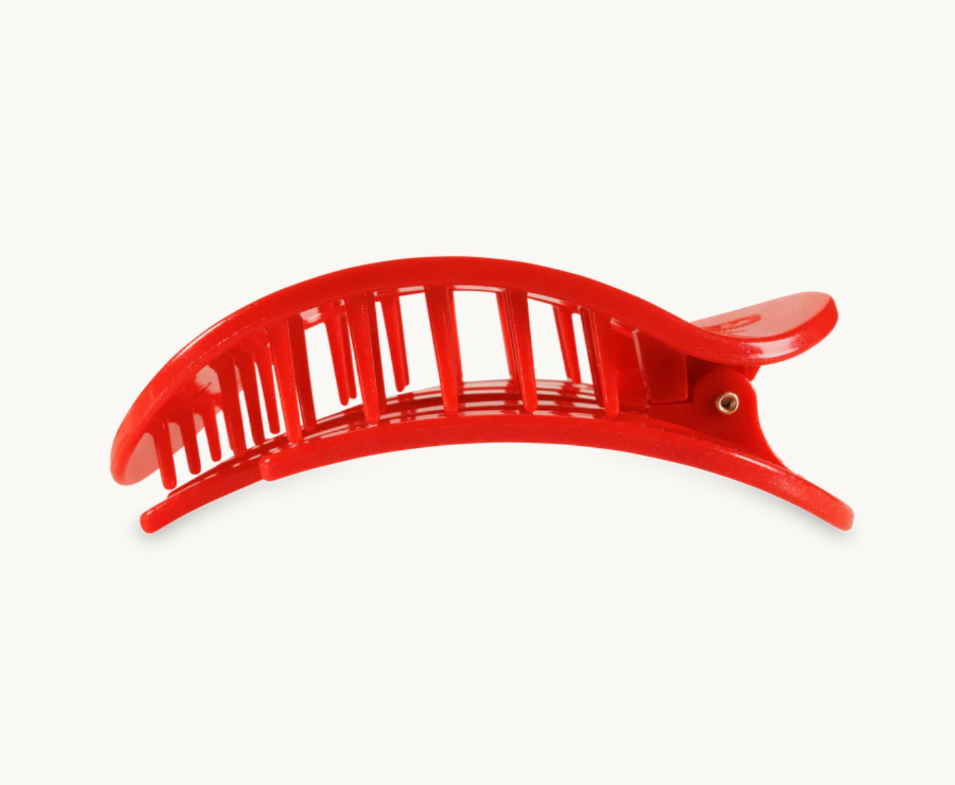 Teleties Round Flat Clips, Rudolph Red