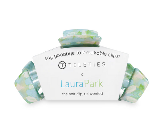 Teleties x Laura Park Hair Clip, Elephant Falls