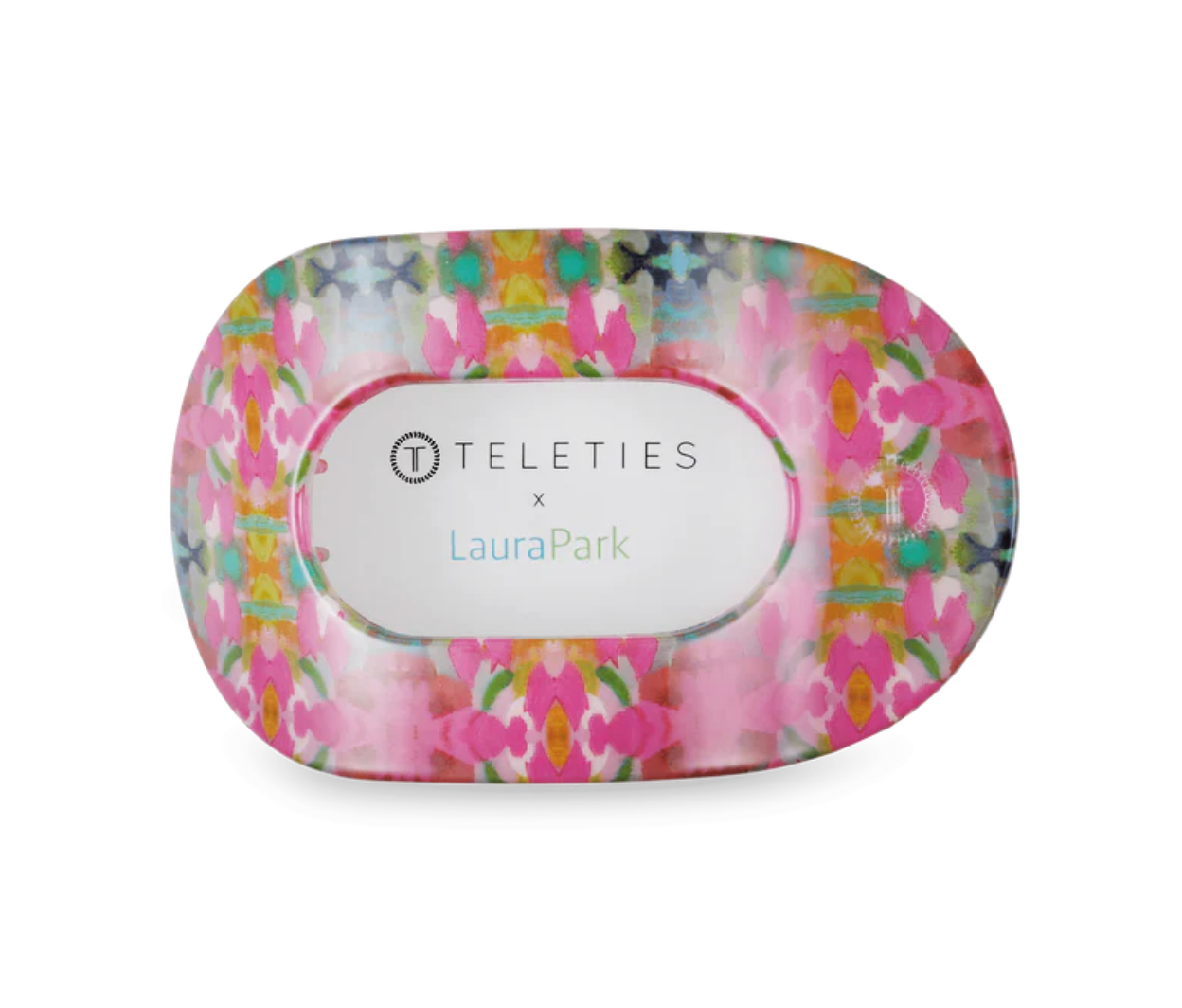 Teleties x Laura Park Flat Cips, Fuchsia Dream