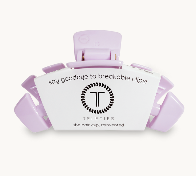 Teleties Hair Clip, Lilac