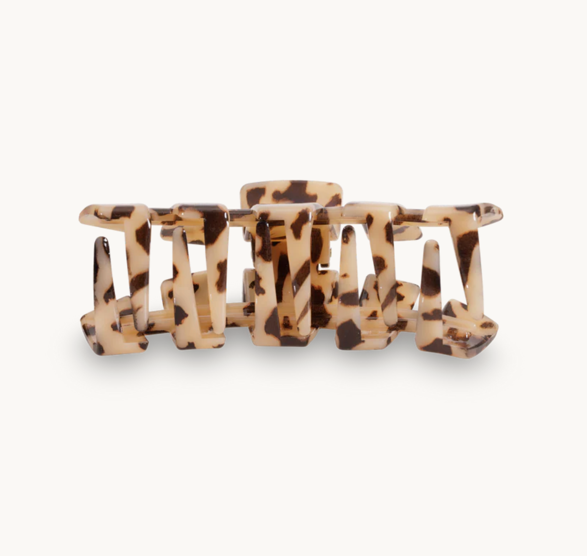 Teleties Hair Clip, Blonde Tortoise