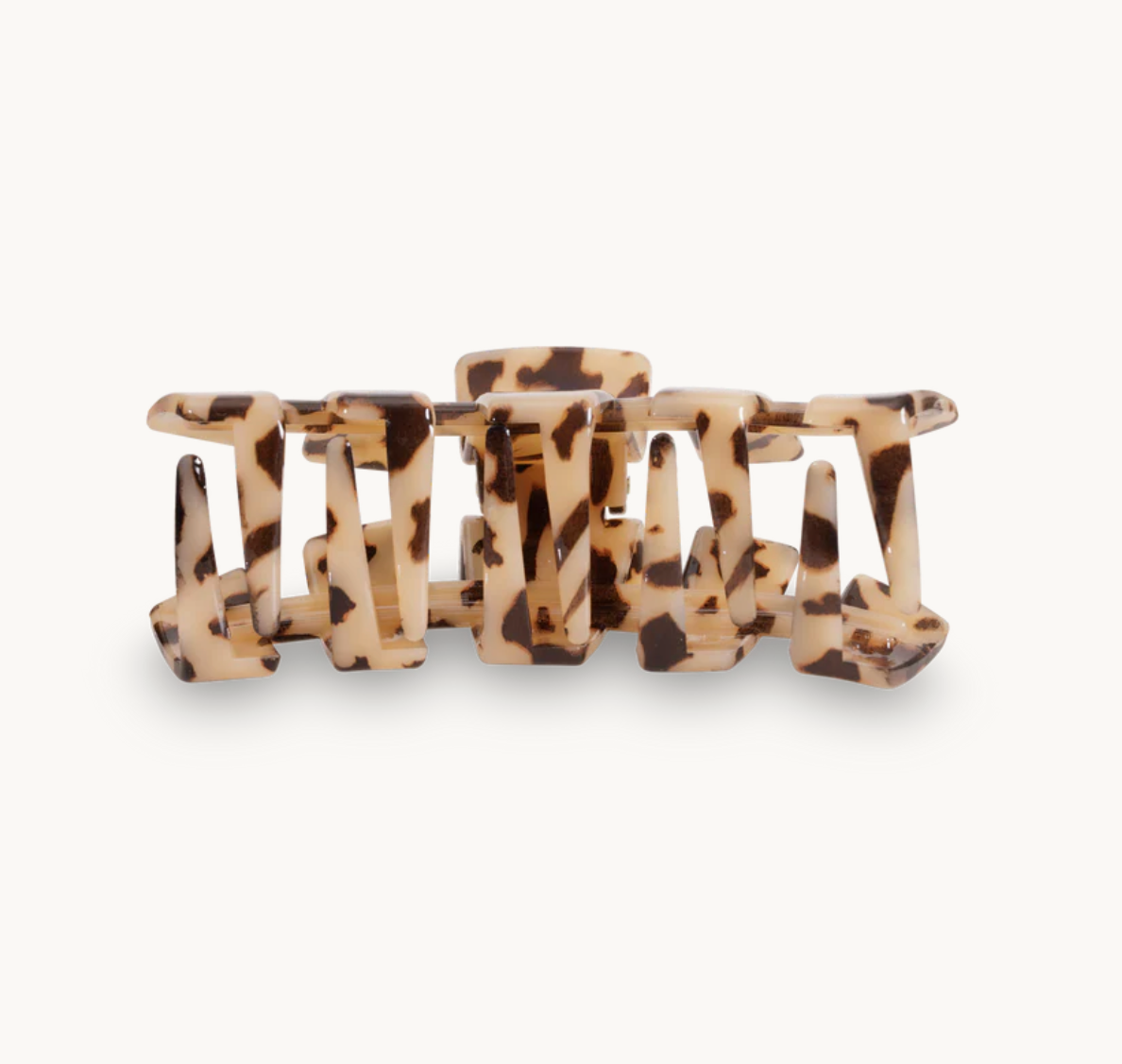 Teleties Hair Clip, Blonde Tortoise