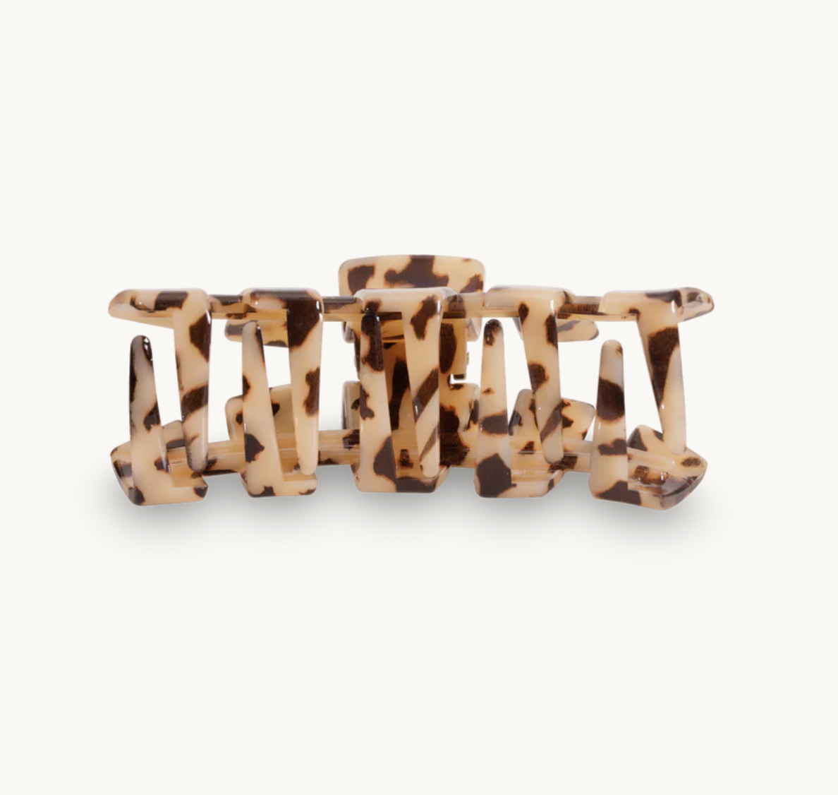 Teleties Hair Clip, Blonde Tortoise